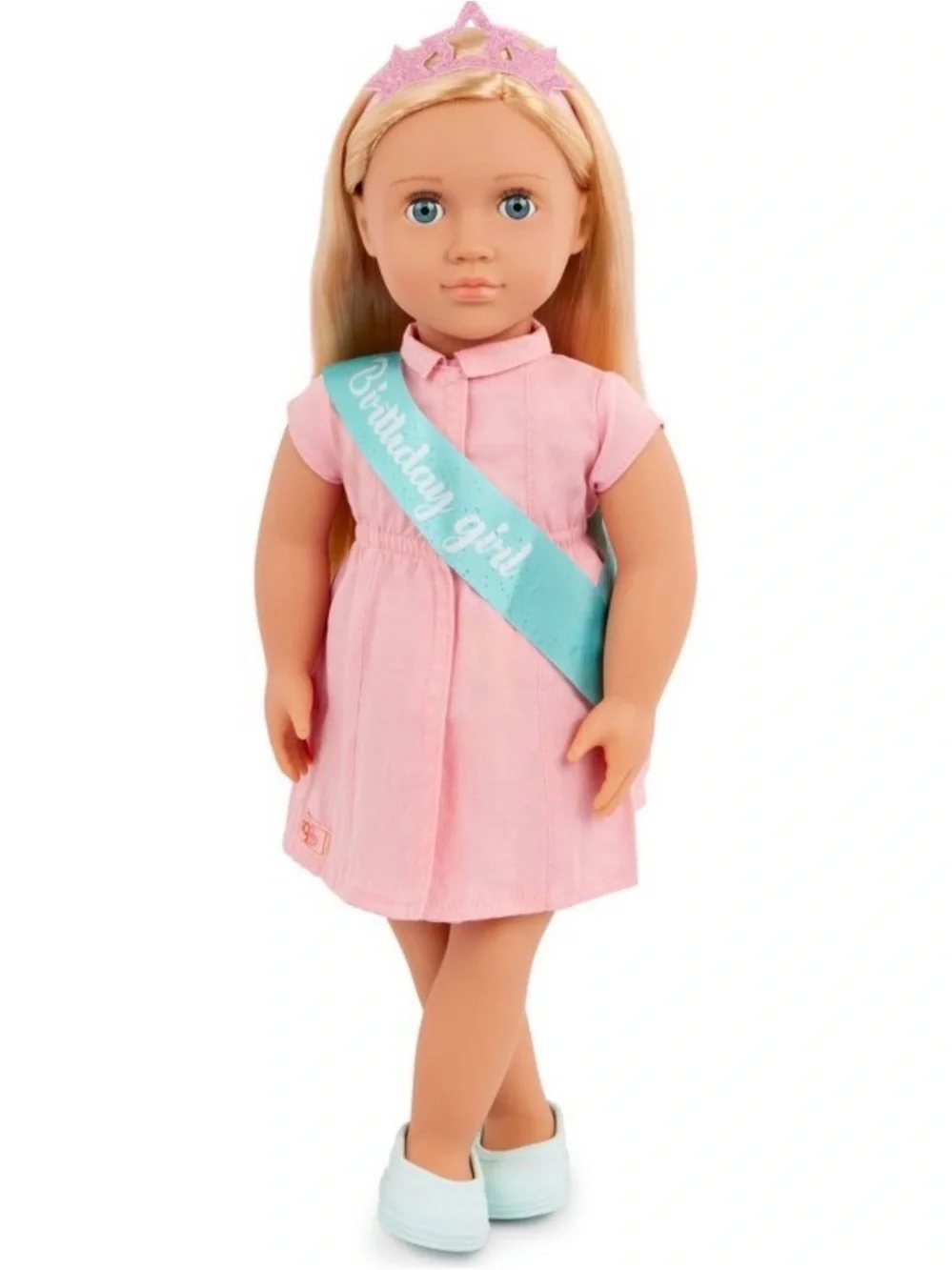 Our Generation 18” Birthday Girl Doll. Blonde hair and blue eyes. New in box